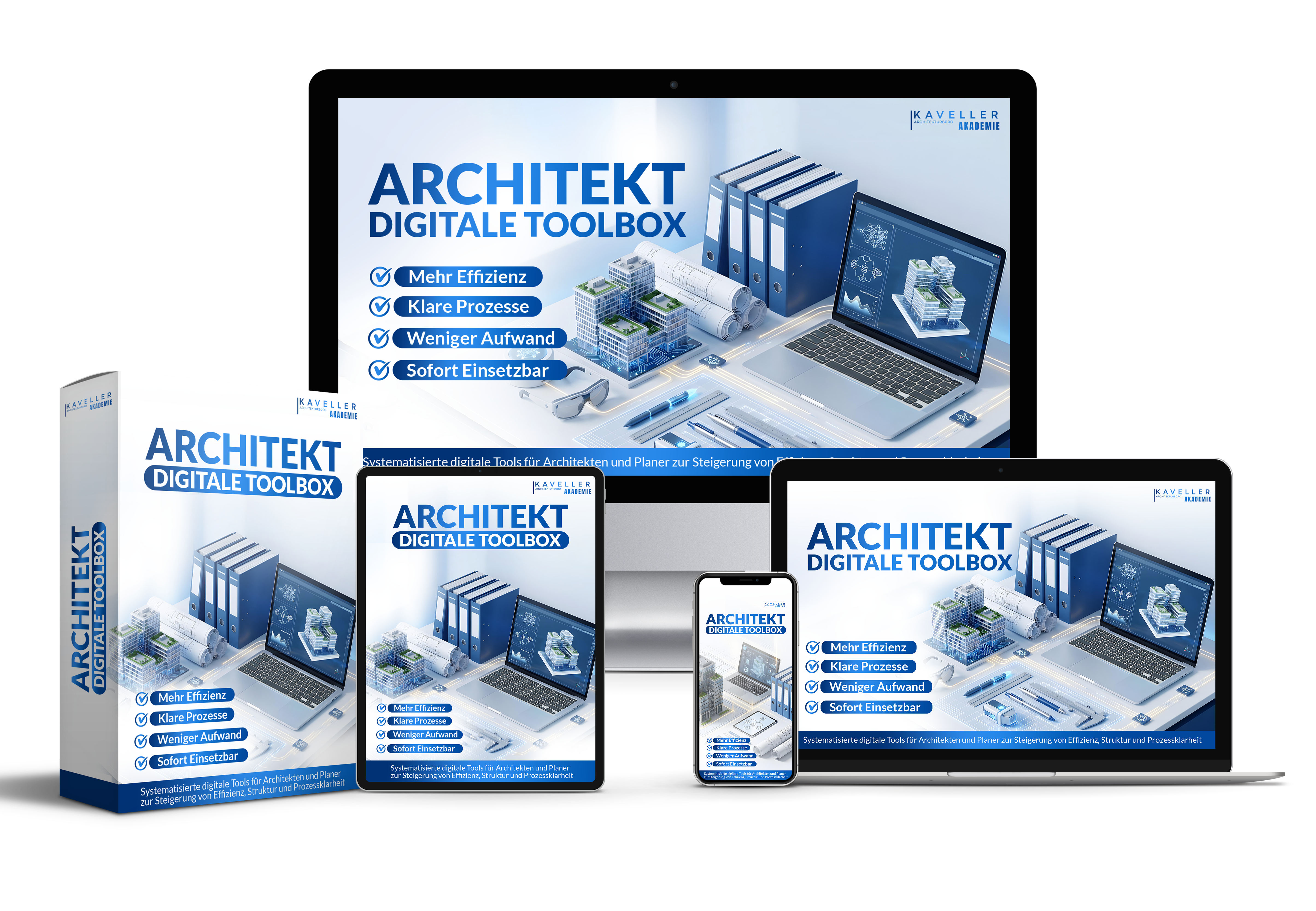 Architekt Digitale Toolbox — MacBook, iMac, iPad und iPhone